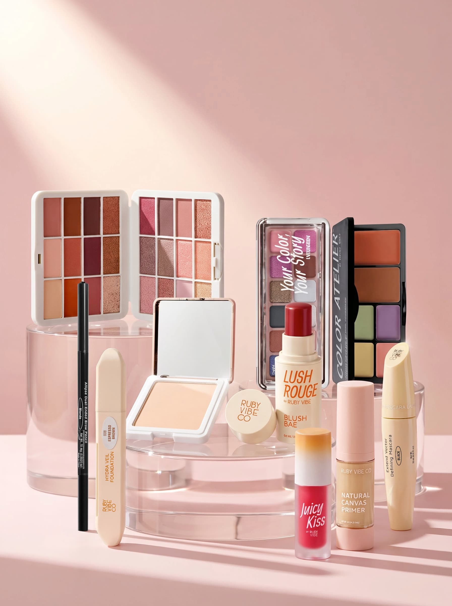 Cosmetics & Glam products by Ruby Vibe Co