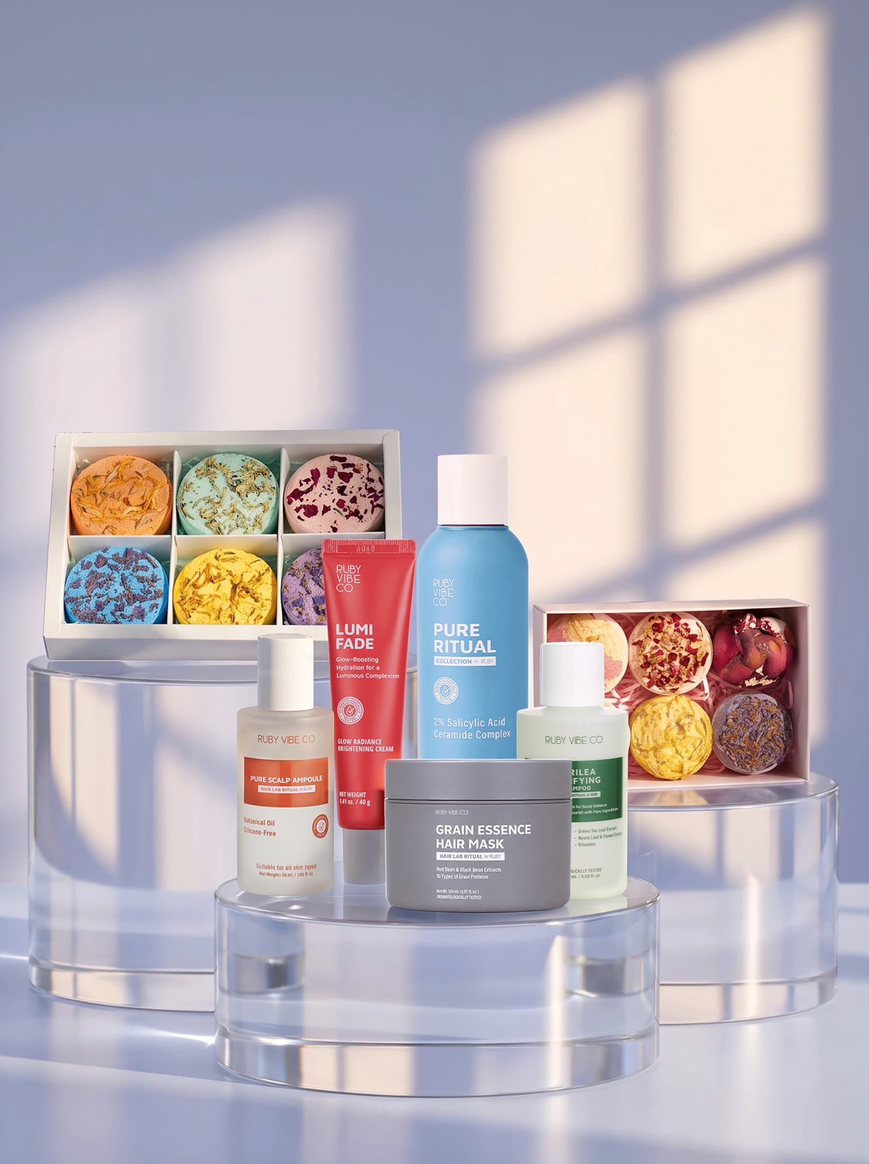 Hair & Body Care products by Ruby Vibe Co