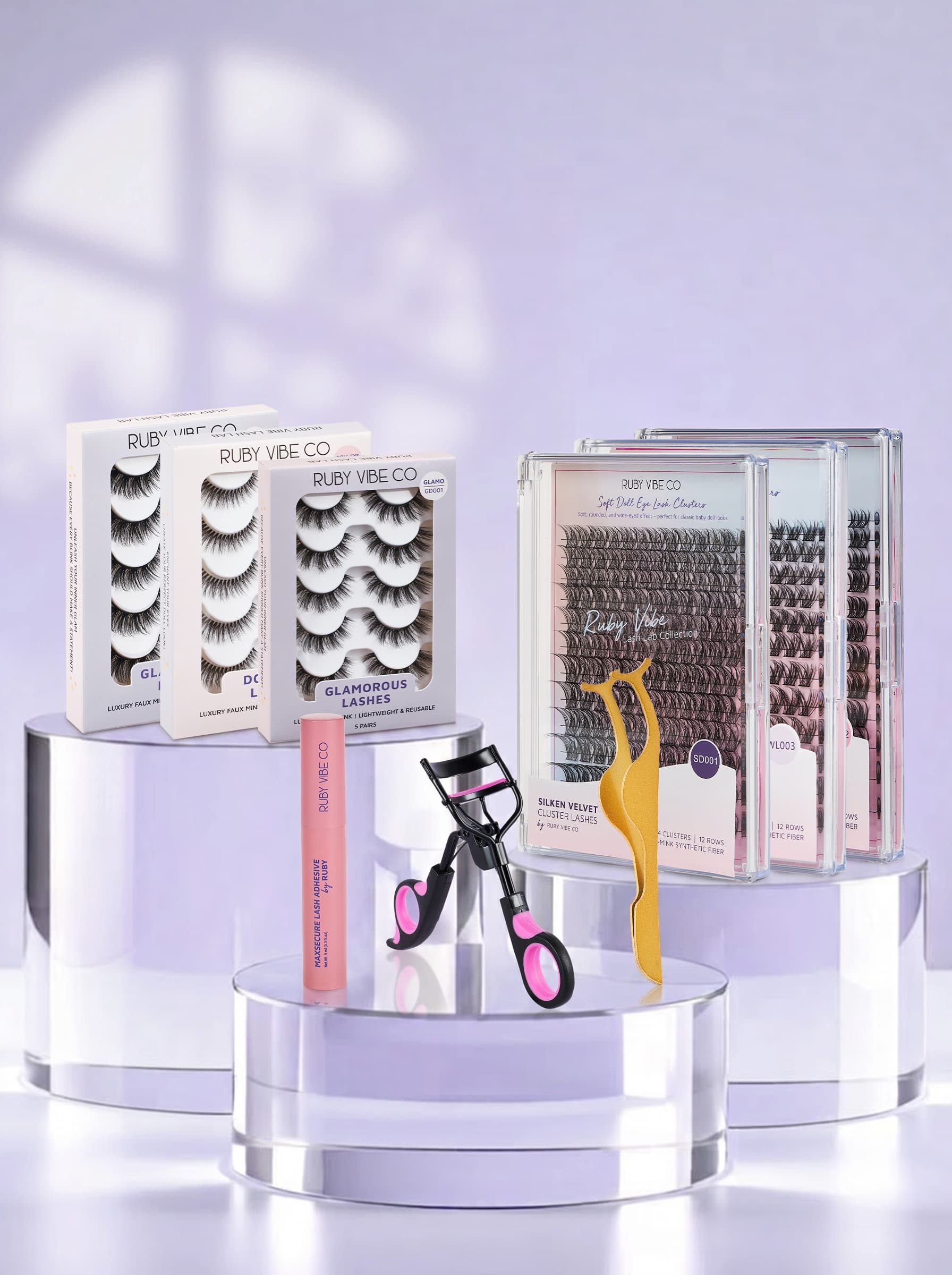 Lash Collections products by Ruby Vibe Co