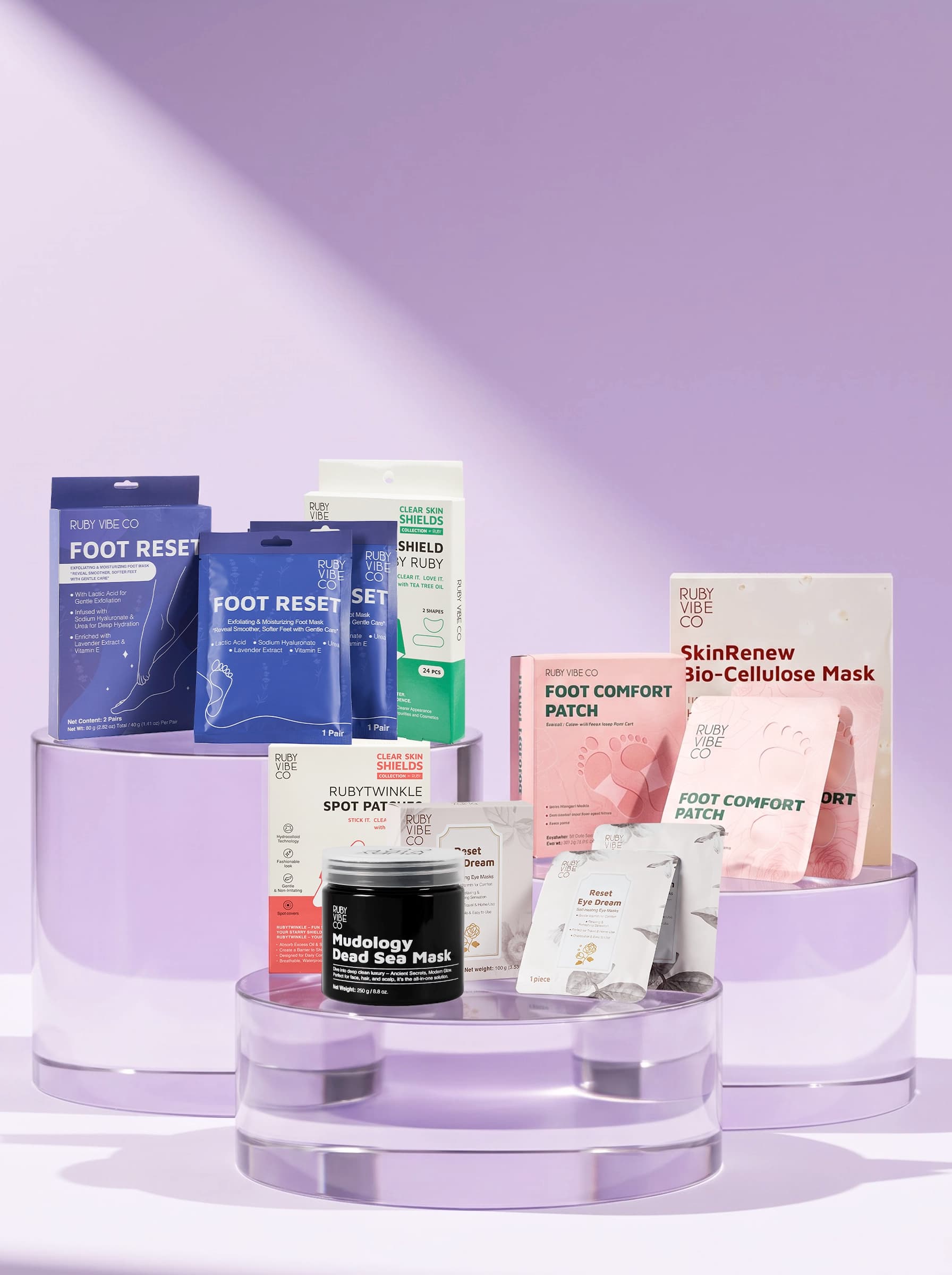 Masks & Patches products by Ruby Vibe Co