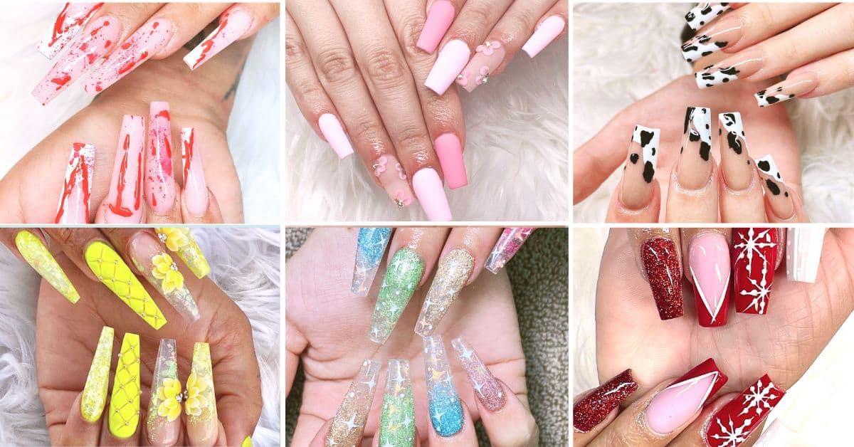 Colorful nail art designs featured by Nium Craft