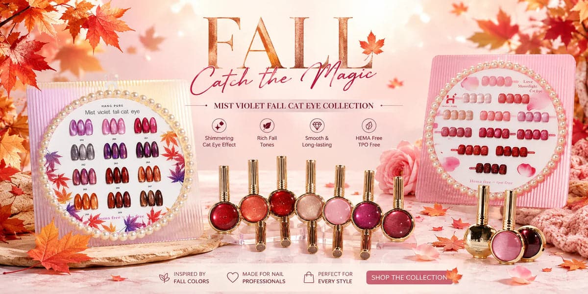 HANG fall cat eye nail polish collection at TTT Nails