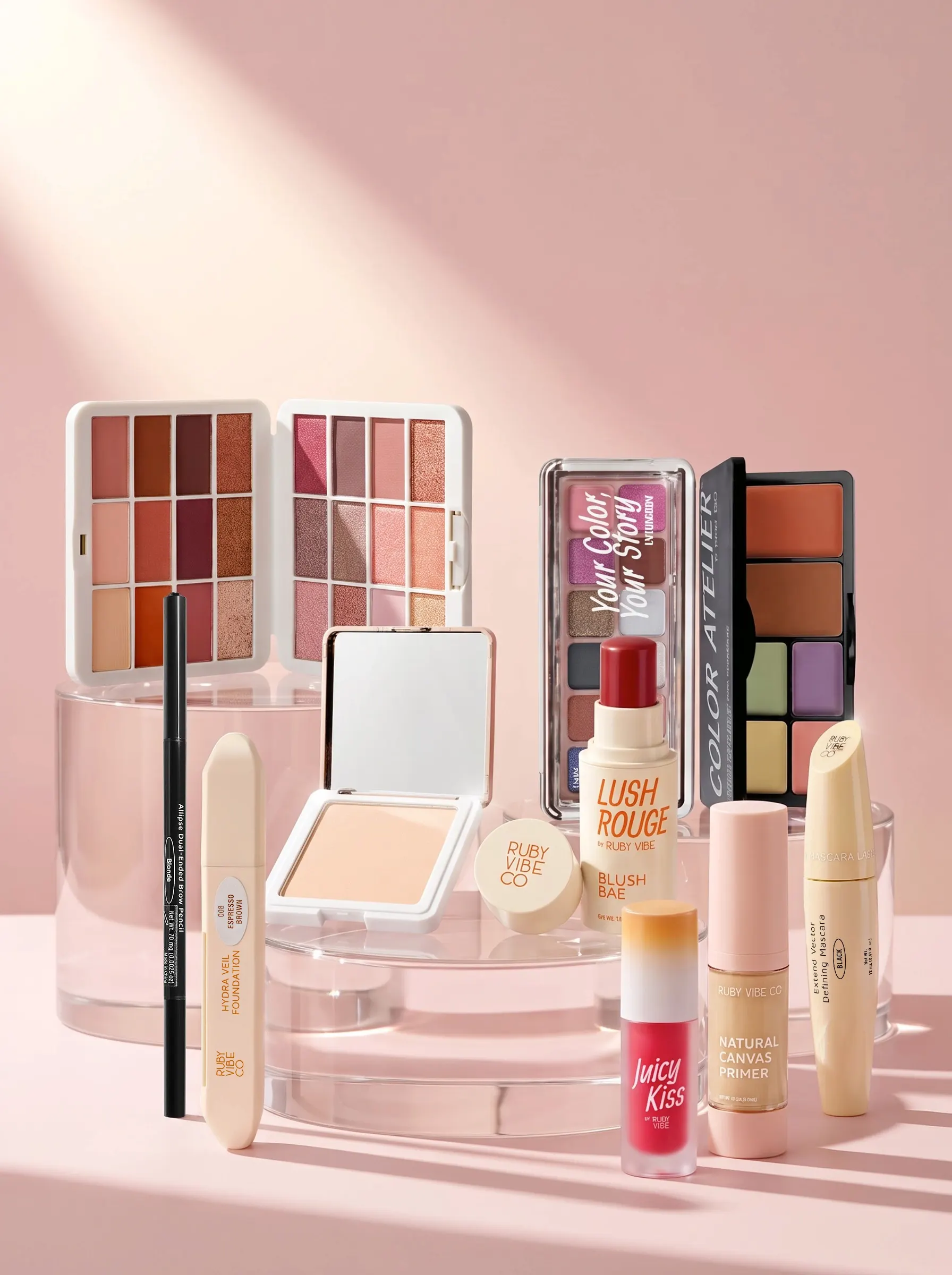 Cosmetics & Glam products by Ruby Vibe Co