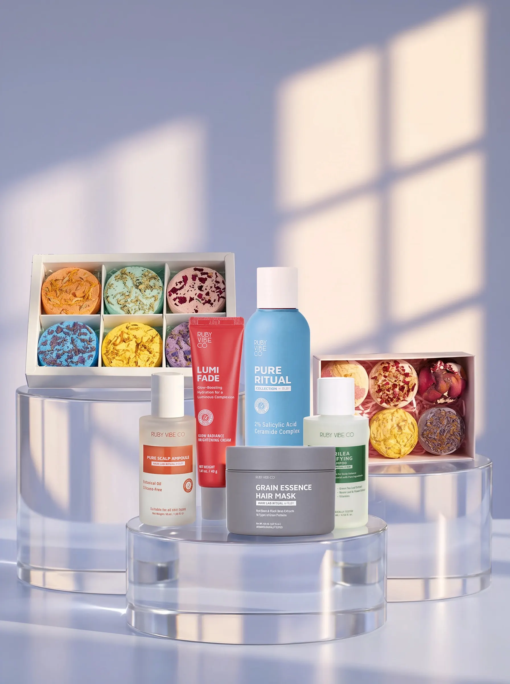 Hair & Body Care products by Ruby Vibe Co