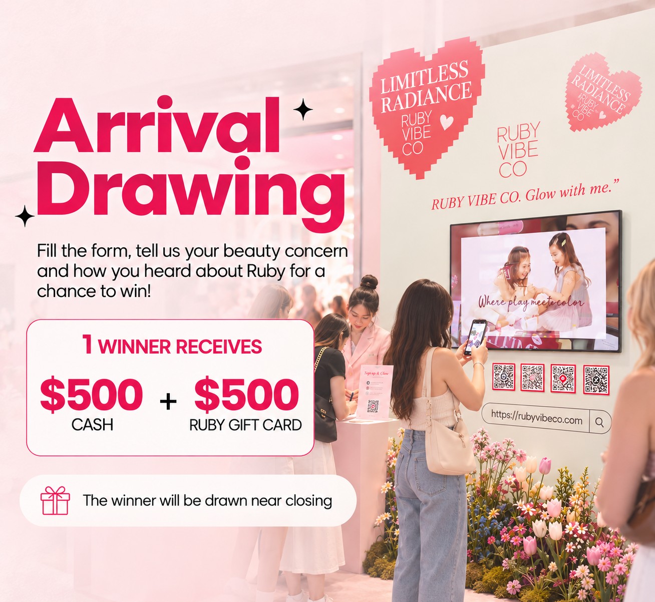 Banner: Event Arrival Drawing