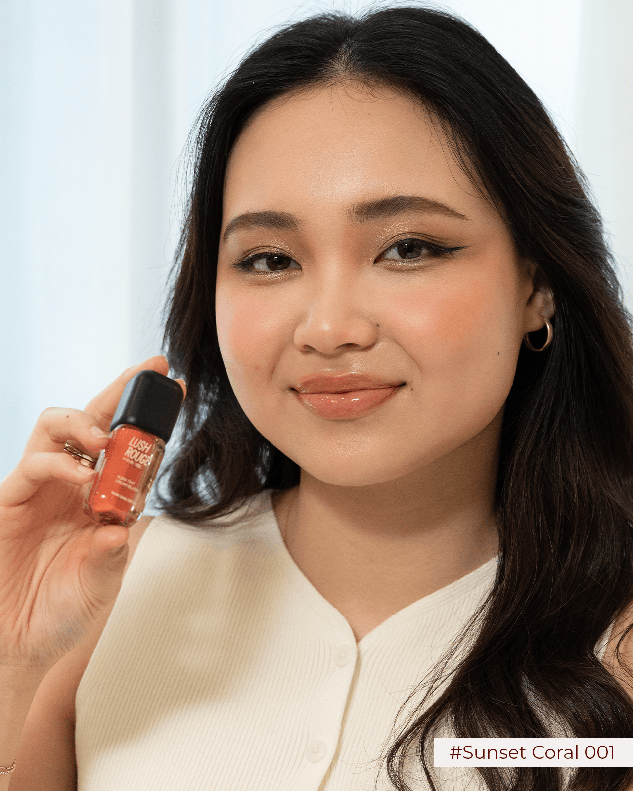 a girl with ruby vibe co product lush rouge