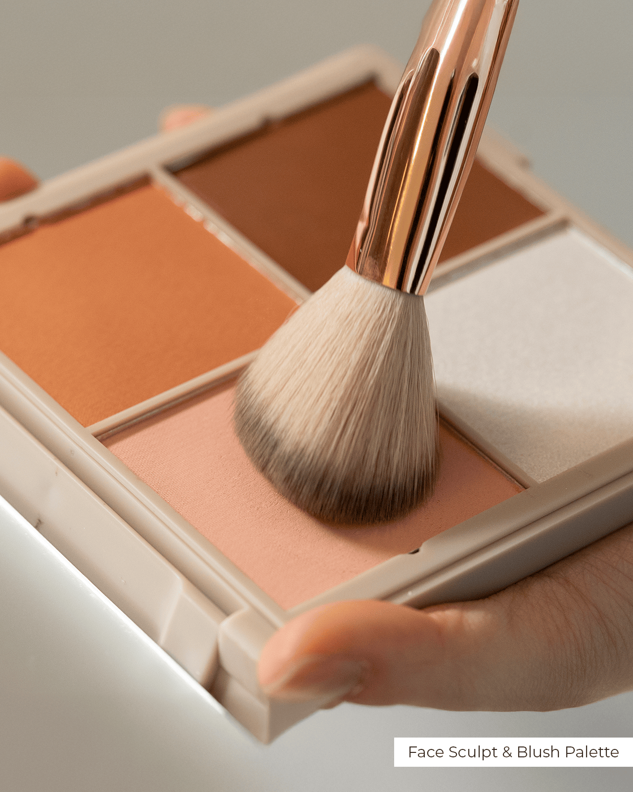 Ruby Vibe co Product Face Sculpt and Blush Palette