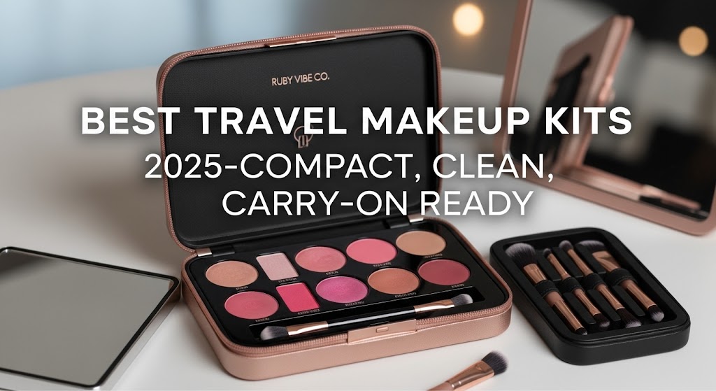 Best Travel Makeup Kits 2025-Compact, Clean, Carry-On Ready