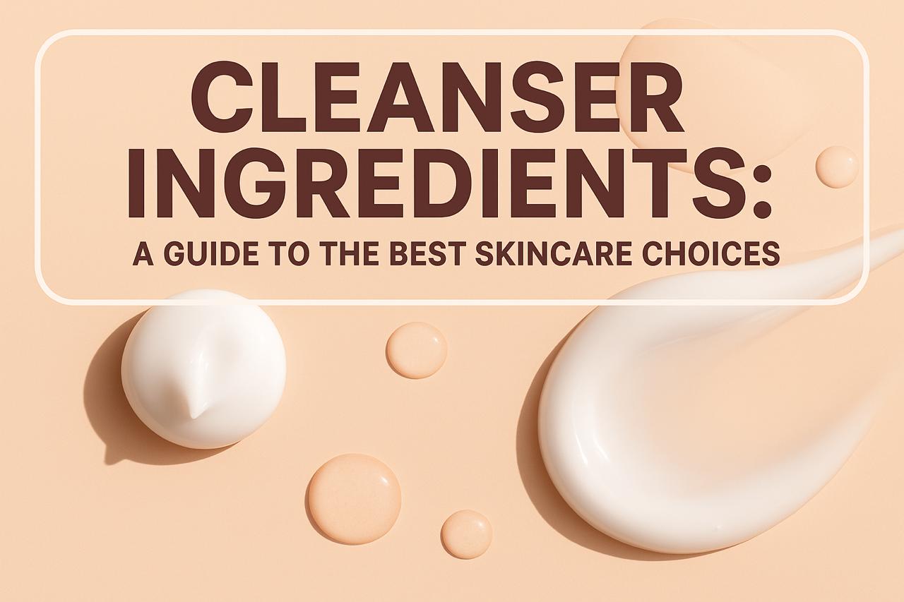 Cleanser Ingredients: A Guide to the Best Skincare Choices