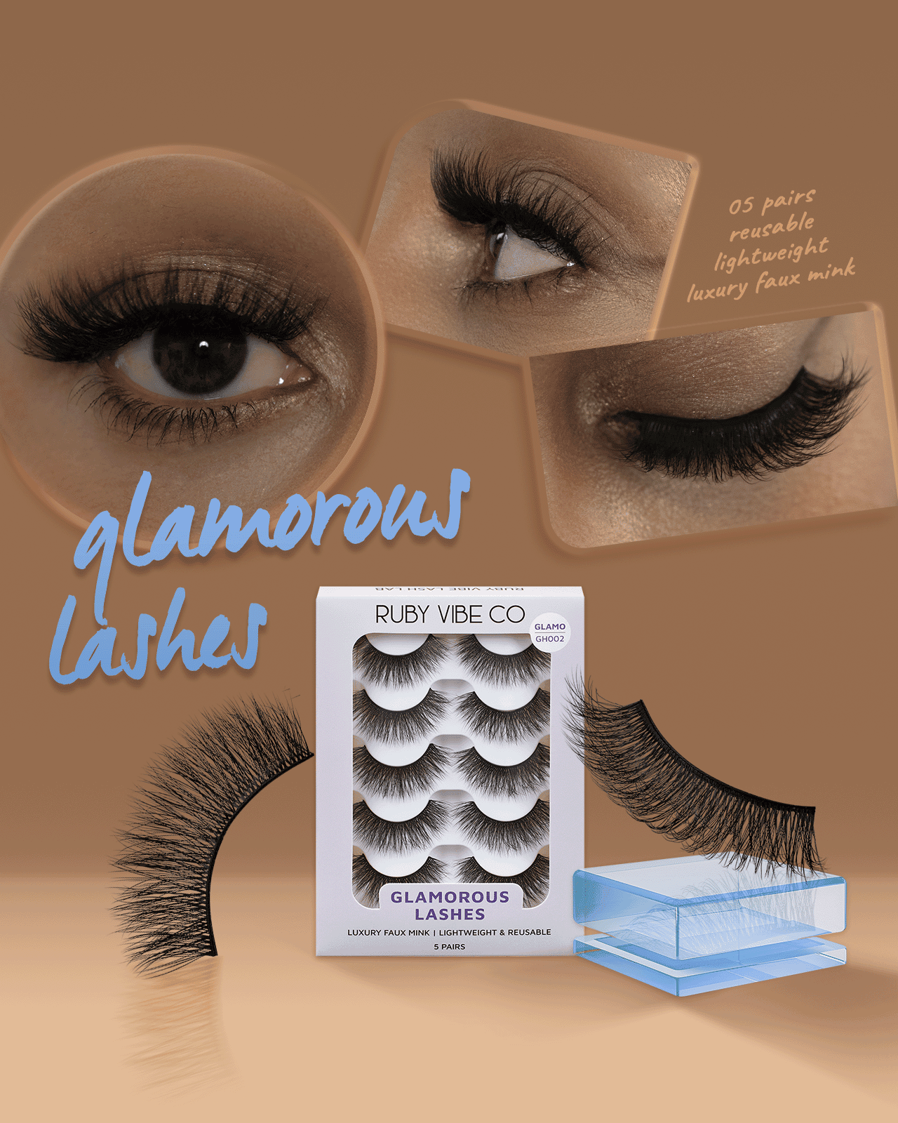 glamorous eye lashes