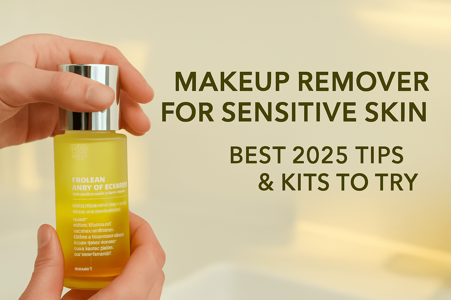 Makeup Remover for Sensitive Skin-Best 2025 Tips & Kits to Try