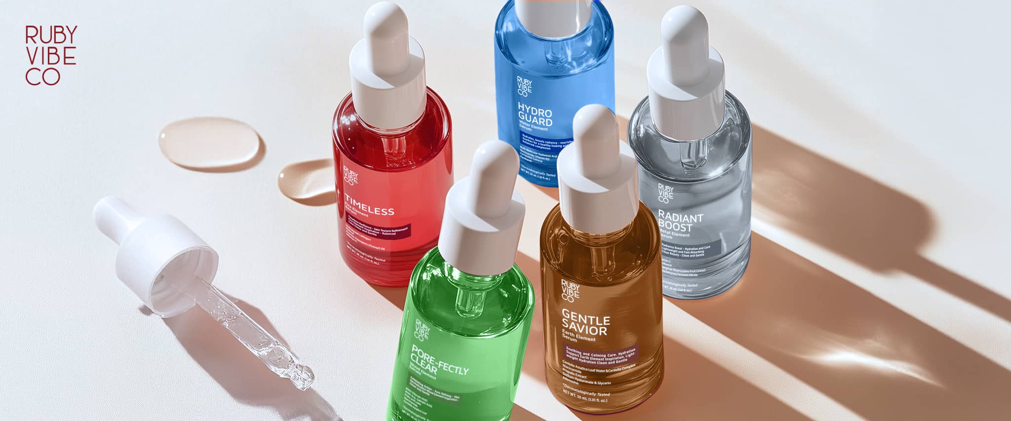 The element serum for skincare 