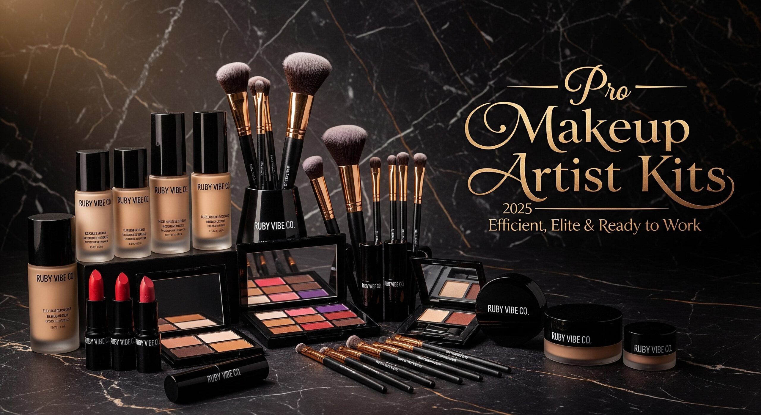Pro Makeup Artist Kits 2025-Efficient, Elite & Ready to Work