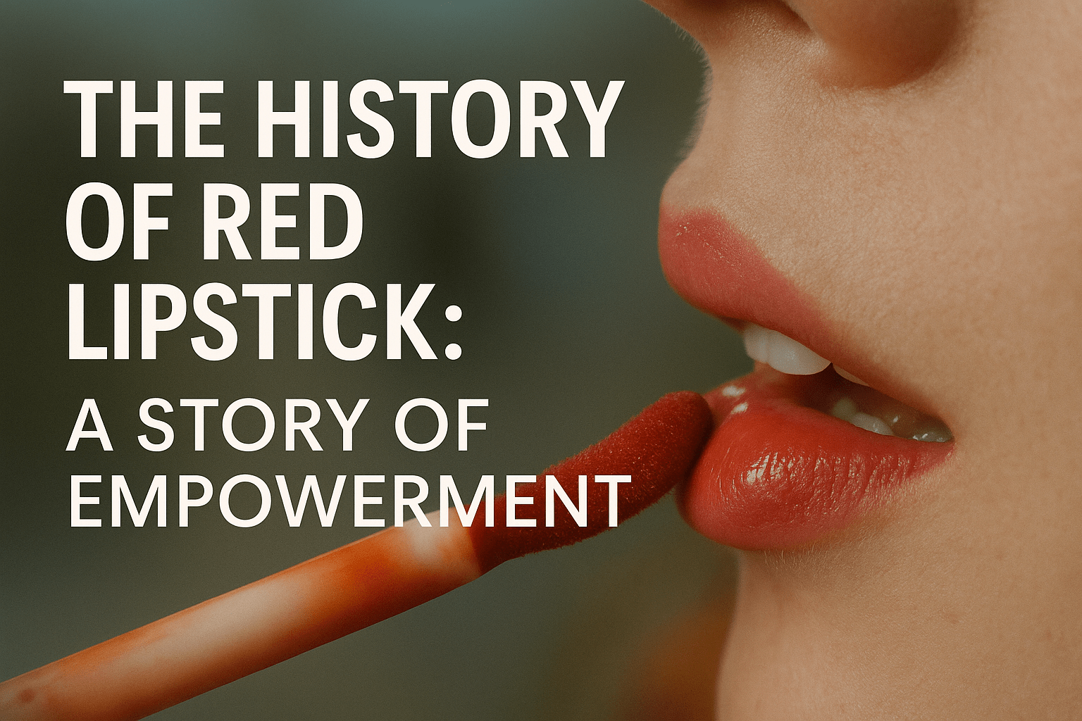 The History of Red Lipstick: A Story of Empowerment