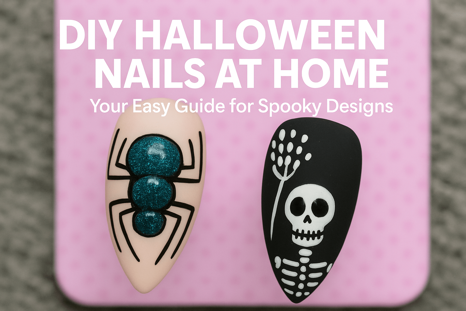 DIY Halloween Nails at Home: Your Easy Guide for Spooky Designs