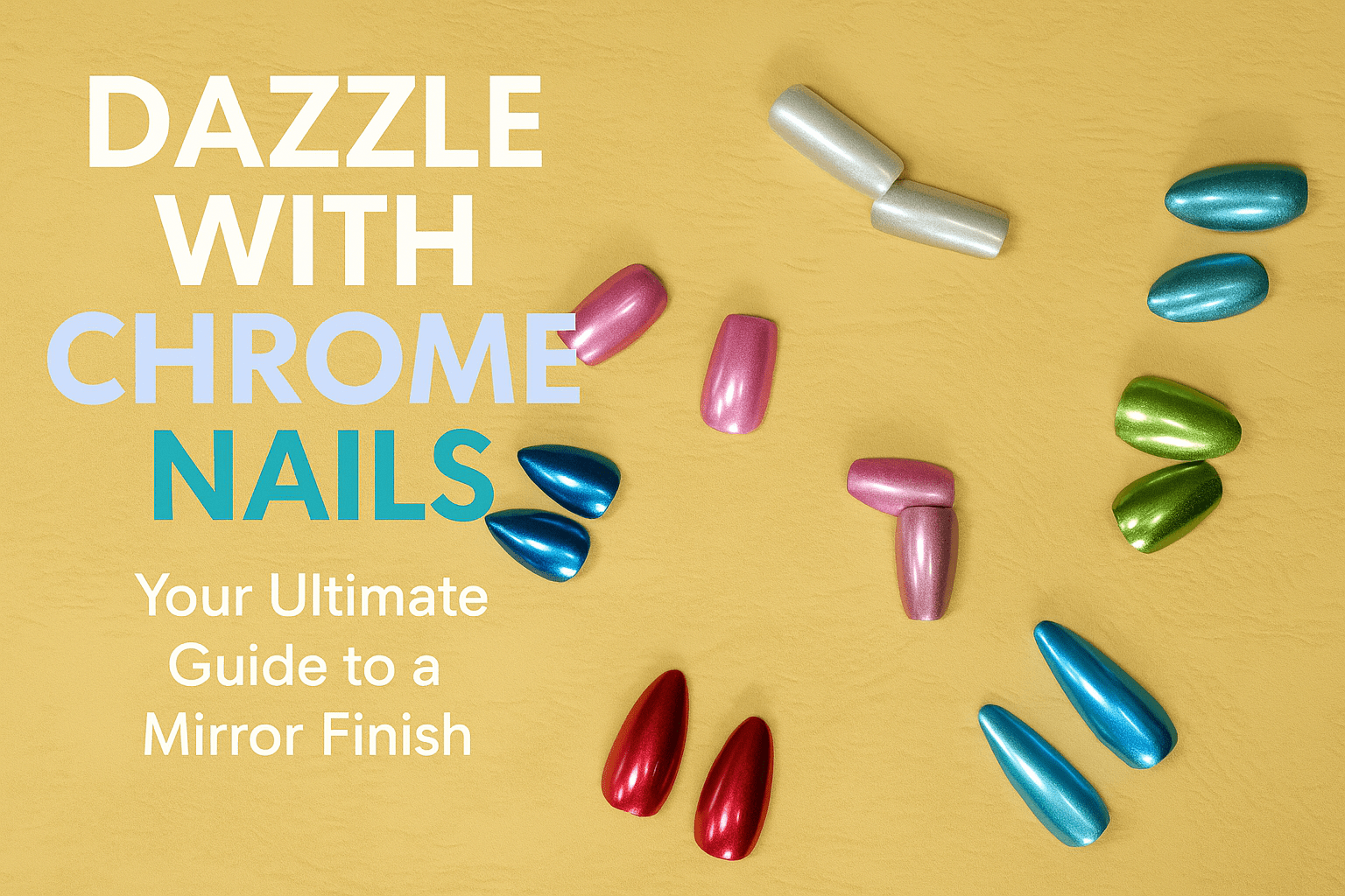 Dazzle with Chrome Nails: Your Ultimate Guide to a Mirror Finish