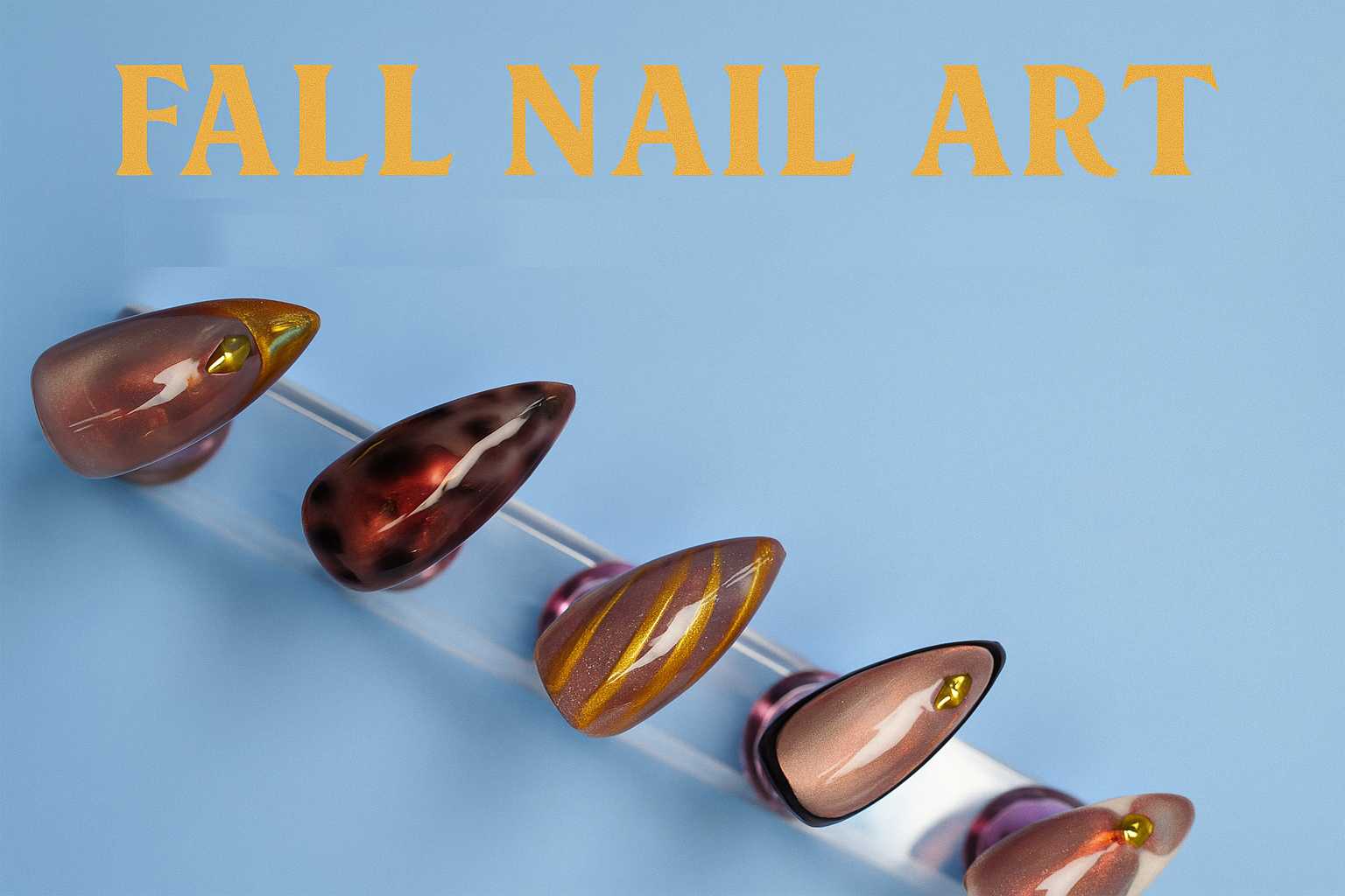 Fall Nail Art: Creative Ideas and Cozy Color Combinations