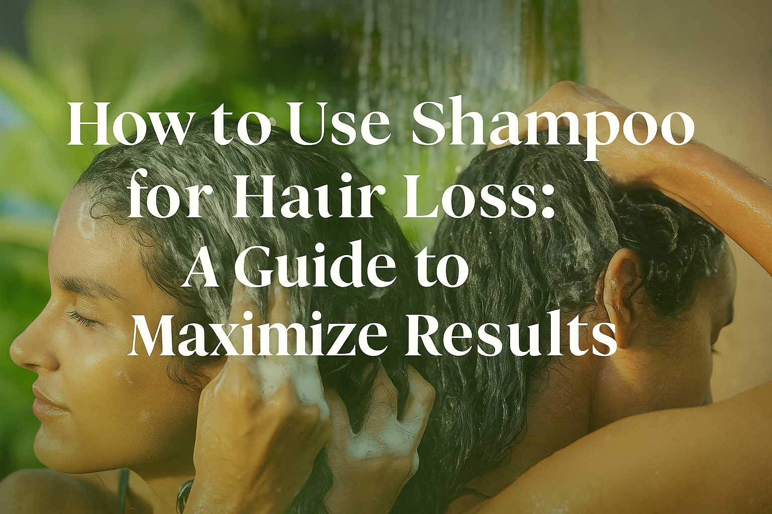 How to Use Shampoo for Hair Loss: A Guide to Maximize Results