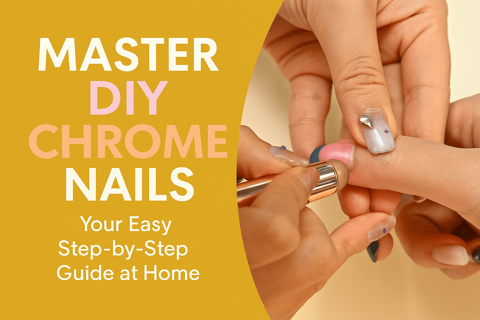Master DIY Chrome Nails: Your Easy Step-by-Step Guide at Home
