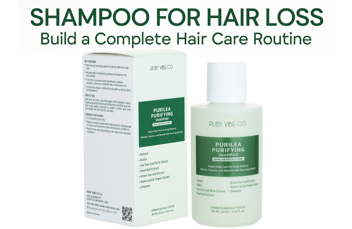 Shampoo for Hair Loss: Build a Complete Hair Care Routine