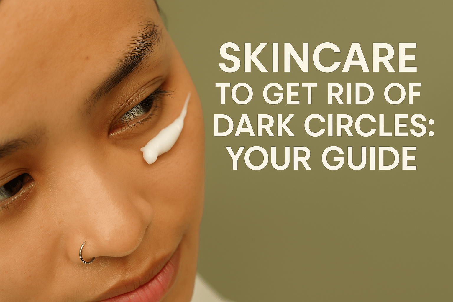 Skincare to Get Rid of Dark Circles: Your Guide