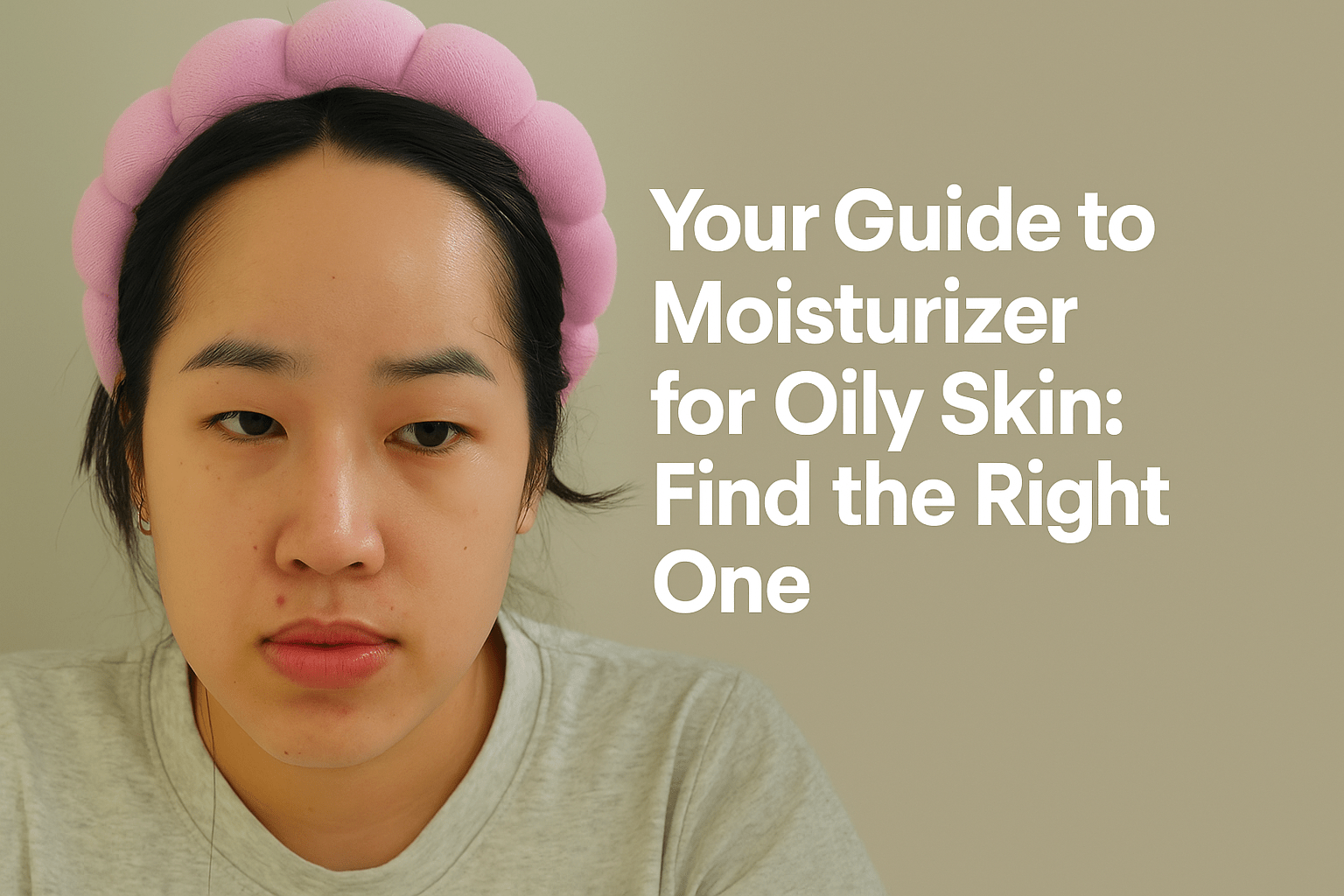 Your Guide to Moisturizer for Oily Skin: Find the Right One